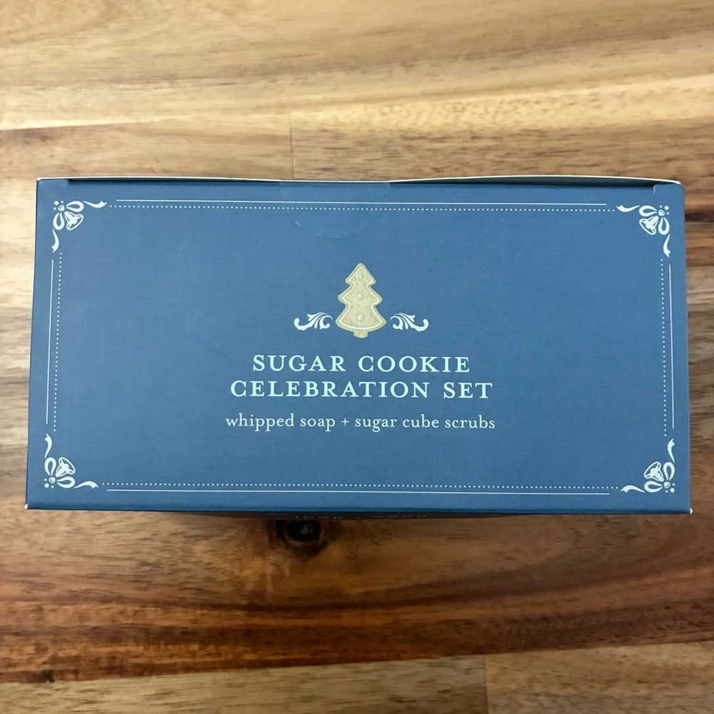 Joon X Moon Sugar Cookie Whipped Soap & Sugar Cube Scrubs Set New in Sealed Box